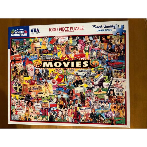 White Mountain Other - White Mountain Movies 1000 Piece Jigsaw Puzzle Movie Magic #1338
